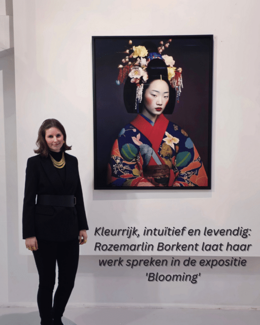 Rozemarlin-Borkent-Klimt-goud-vrouw-kunstwerk-SBK-kunstuitleen-galerie